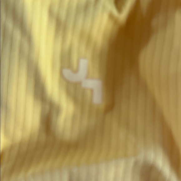 JoyLab Sunny Yellow Activewear Top - Picture 3 of 4